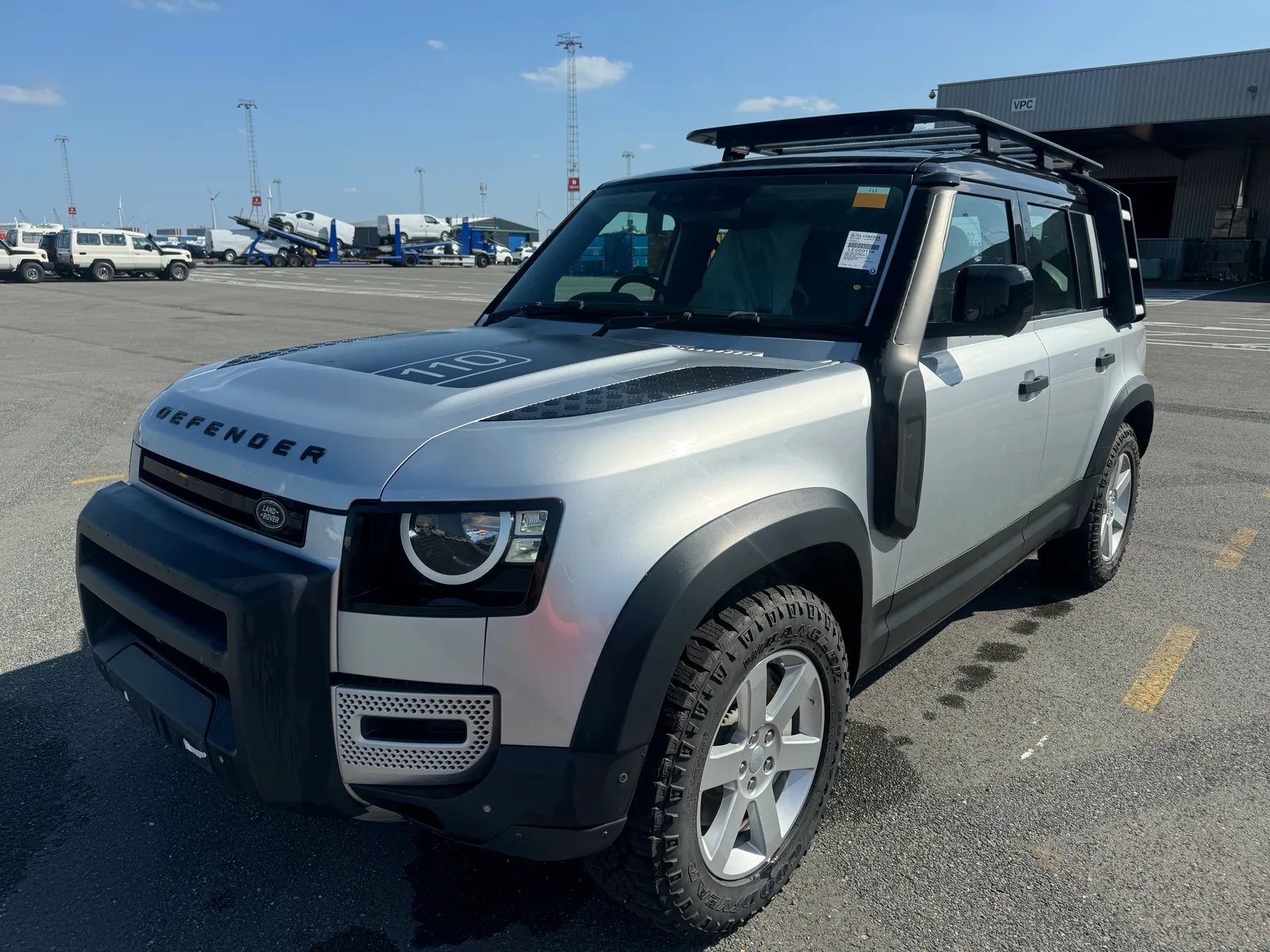 RHD Land Rover Defender